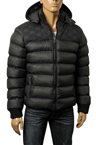 gucci applique shell hooded jacket|Men's Designer Luxury Quilted Jackets .